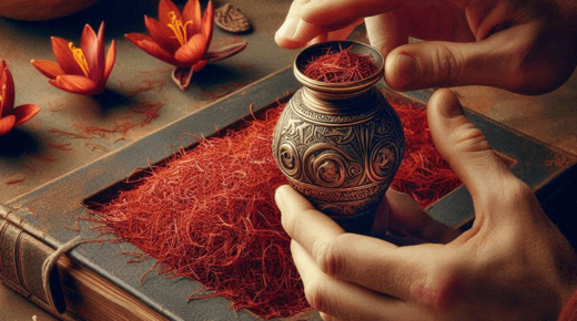 Saffron's taste