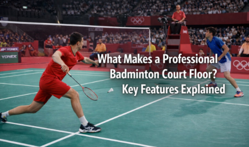 badminton court flooring