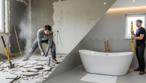 badkamer verbouwing inclusief montage